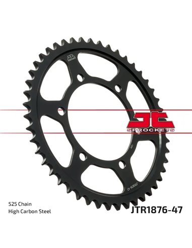 Corona de acero JT SPROCKETS JTR1876.47