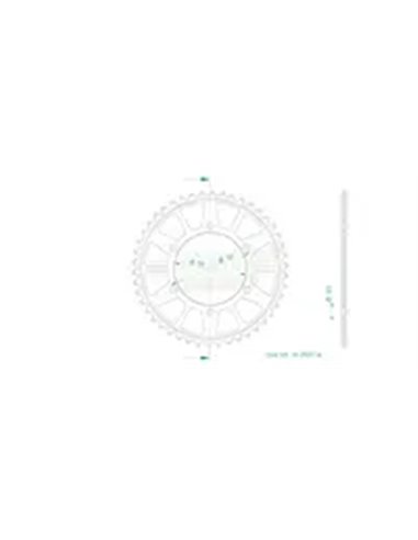 CORONA TRASERA ESTÁNDAR 525 ESJOT 50-29037-46