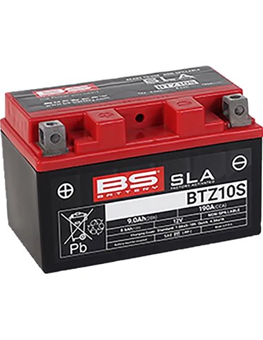 Baterías SLA AGM activadas de fábrica y sin mantenimiento BS BATTERY 300636-1