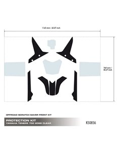 Protector antiarañazos Yamaha Tenere 700 UNIRACING K50856