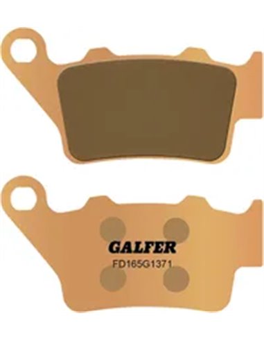 Pastillas de freno sinterizadas HH GALFER FD165G1371