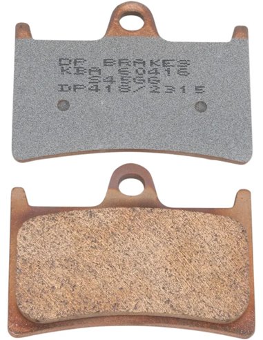 Pastillas de Freno Sinterizadas DP Standard DP BRAKES DP418