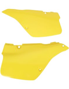 Caches latéraux Suzuki Rm125 Rm-jaune Su02906-101 UFO-Plast