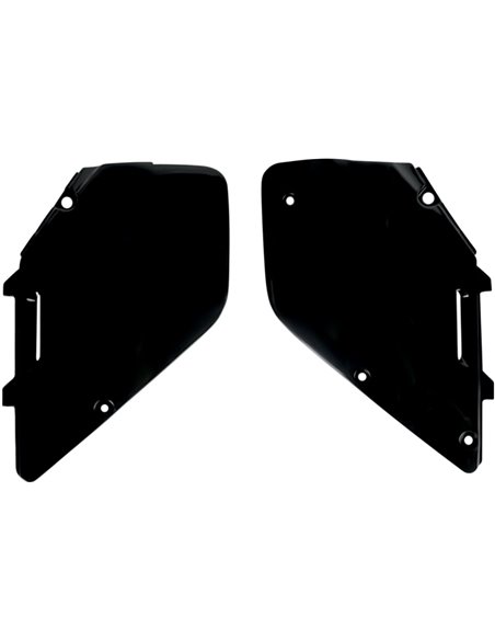 Side covers Suzuki Rm125-250 black Su02959-001 UFO-Plast