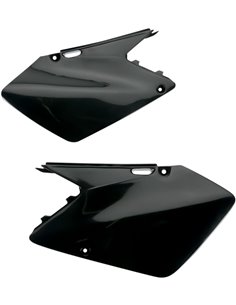 Tampas laterais Suzuki Rm125-250 preto Su03996-001 UFO-Plast