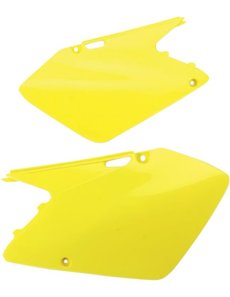 Tampas laterais Suzuki Rm125-250 Rm-amarelo Su03996-102 UFO-Plast