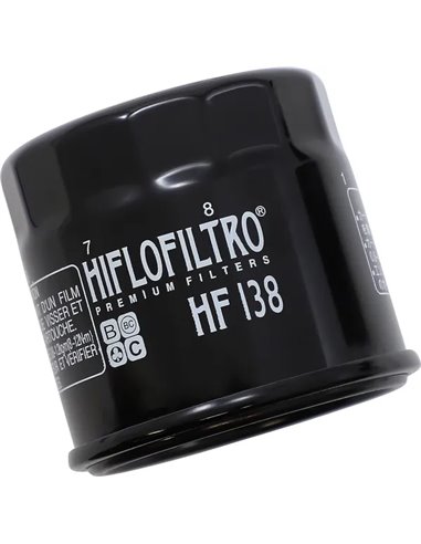 Filtro de aceite HIFLOFILTRO HF138