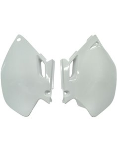 Tampas laterais Yamaha Yz250-450F brancas Ya03862-046 UFO-Plast