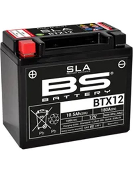 Baterías SLA AGM activadas de fábrica y sin mantenimiento BS BATTERY 300680