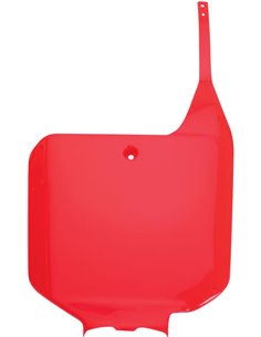 Front cover number holder Honda Cr125-250-500 Cr-Red Ho02674-067 UFO-Plast