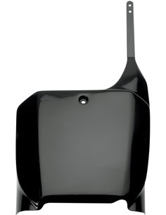 Tapa frontal porta-número Honda Cr125-250-Crf450 negro Ho03666-001 UFO-Plast