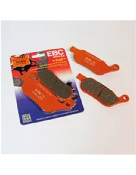 Pastillas de freno Vee semi-sinterizadas EBC FA266V
