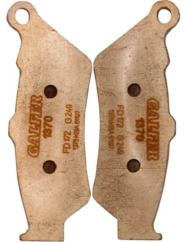 Pastillas de freno sinterizadas HH GALFER FD172G1370