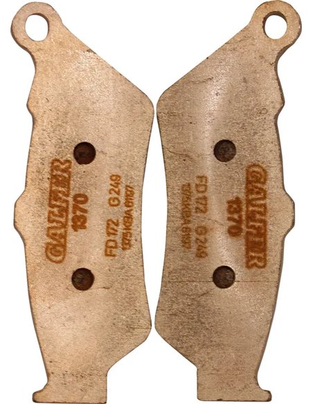 Pastillas de freno sinterizadas HH GALFER FD172G1370