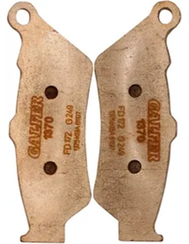 Pastillas de freno sinterizadas HH GALFER FD172G1370