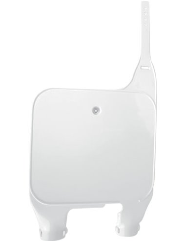 Couvercle avant porte numéro avant fourche inversée Suzuki Rm125-250 blanc Su02921-041 UFO-Plast