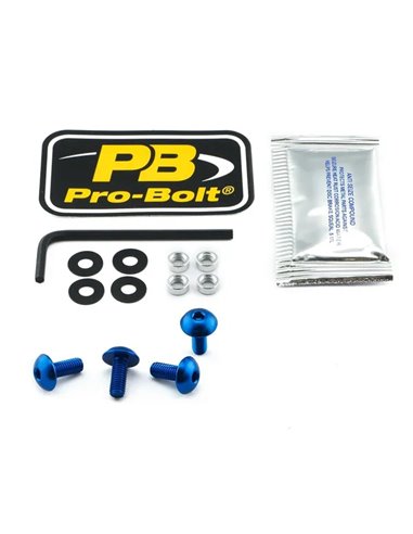 Kit de herrajes de aluminio para pantalla PRO BOLT SK410B
