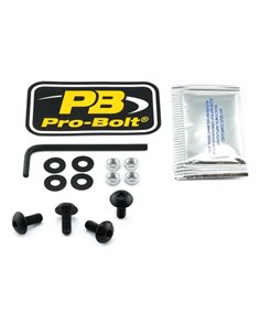 Kit de herrajes de aluminio para pantalla PRO BOLT SK410BK