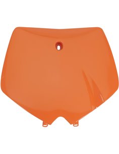 Tapa frontal porta-número Ktm 2-4-Stroke naranja Kt03063-127 UFO-Plast