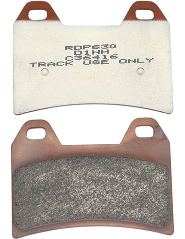 Pastillas de freno sinterizadas de titanio RDP X-Race DP BRAKES RDP630