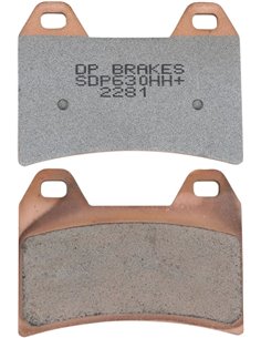 Pastillas de freno sinterizadas SDP Sport HH+ DP BRAKES SDP630HH+