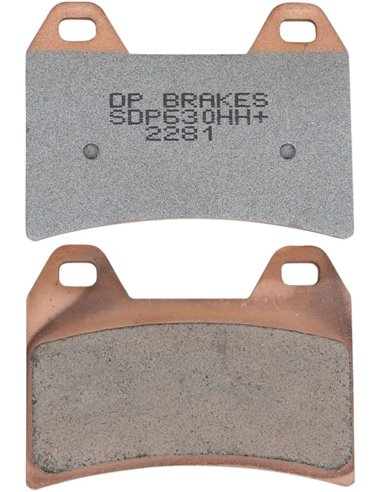 Pastillas de freno sinterizadas SDP Sport HH+ DP BRAKES SDP630HH+