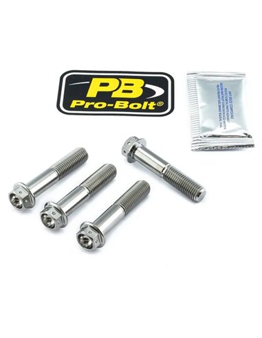 Kit de montaje de pinza de freno de titanio PRO BOLT TIFBMON570R