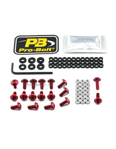 Kit de tornillería en aluminio para carenado KTM PRO BOLT FKTM410R