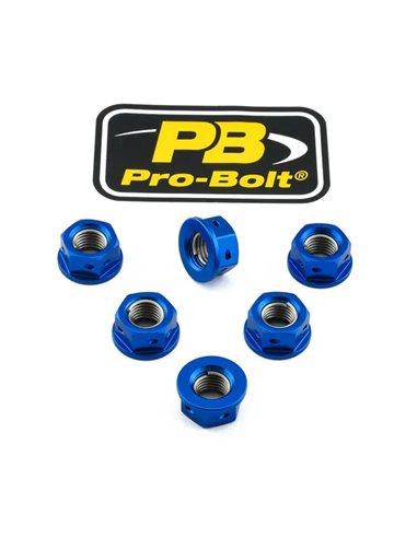 Tuercas en aluminio para corona PRO BOLT SPN10DB