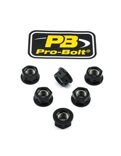 Tuercas en aluminio para corona PRO BOLT SPN10DBK
