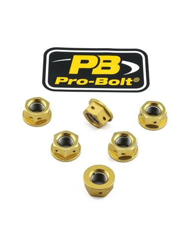 Tuercas en aluminio para corona PRO BOLT SPN10DG