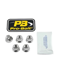 Tuercas en acero inox. para corona PRO BOLT SS6SPN10