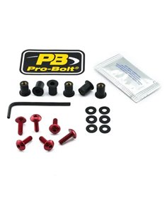 Kit de herrajes de aluminio para pantalla PRO BOLT SK6R