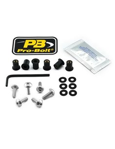 Kit de herrajes de aluminio para pantalla PRO BOLT SK6S