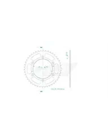 CORONA TRASERA ESTÁNDAR 520 ESJOT 50-32065-46