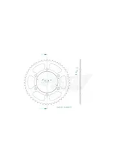 CORONA TRASERA ESTÁNDAR 520 ESJOT 50-32065-51