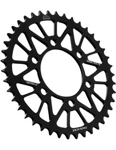 Corona trasera de aluminio RaceLite JT SPROCKETS JTA478.42BLK