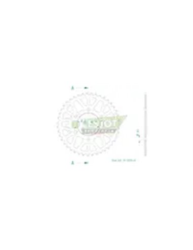 CORONA TRASERA ESTÁNDAR 520 ESJOT 50-32009-43