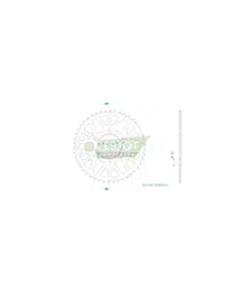 CORONA TRASERA ESTÁNDAR 520 ESJOT 50-32009-46