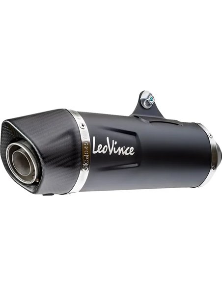 Silenciador Slip-On Nero - acero inoxidable LEOVINCE 14074U