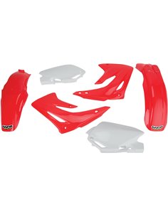 Kit de plásticos Honda Cr85 color original Hokit109E-999 UFO-Plast