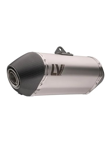 Silenciador Slip-On LV-14 Acero inox. LEOVINCE 15601