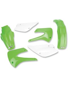 Kit de plàstics Kawasaki Kx85 color original Kakit207E-999 UFO-Plast