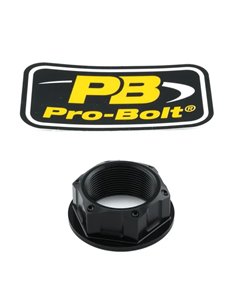 Tuerca superior de tija de aluminio PRO BOLT LTYOKEO10BK
