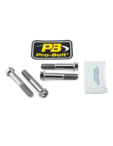 Kit de montaje de pinza de freno de titanio PRO BOLT TIFBMON300