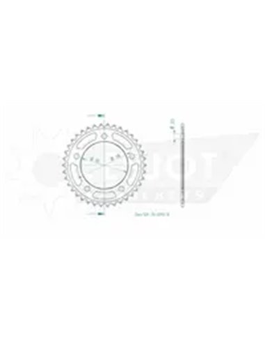 CORONA TRASERA ESTÁNDAR 520 ESJOT 50-32150-38