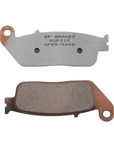 Pastillas de freno sinterizadas de titanio RDP X-Race DP BRAKES RDP535