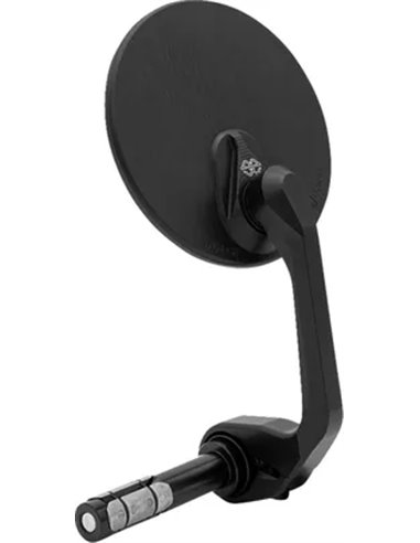 Retrovisor redondo para extremo de manillar GILLES TOOLING M04-01-BD