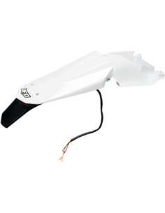 Enduro rear fender W- Led-Light Husqvarna Te-Tc white Hu03333-041 UFO-Plast