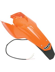 Guardabarros trasero enduro W-Tapas laterales & Led-Light Ktm Sx-Sx-F-Exc naranja Kt03097-127 UFO-Plast